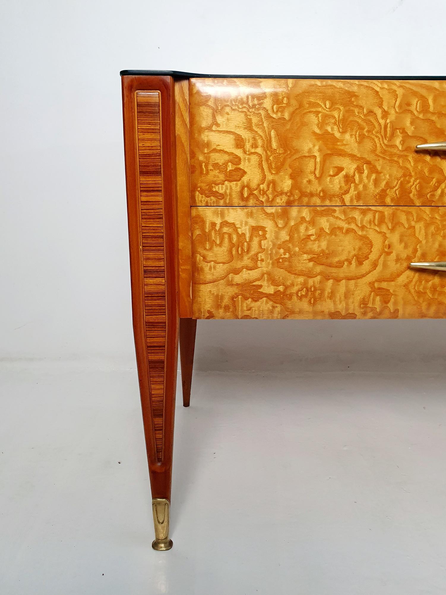 Mid-20th Century Midcentury Credenza by Vittorio Dassi, Italy For Sale