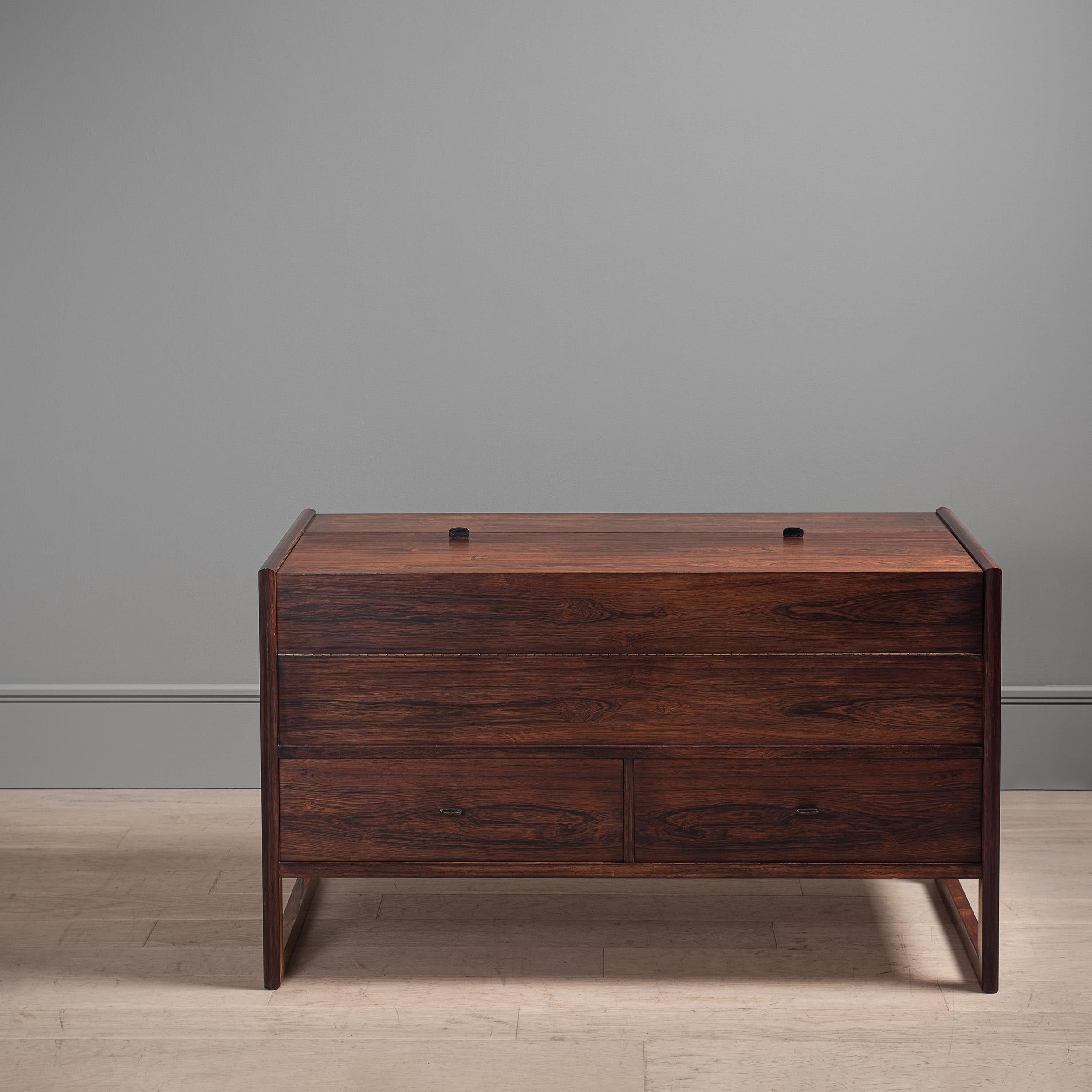 20th Century Midcentury Credenza Sideboard Chest For Sale