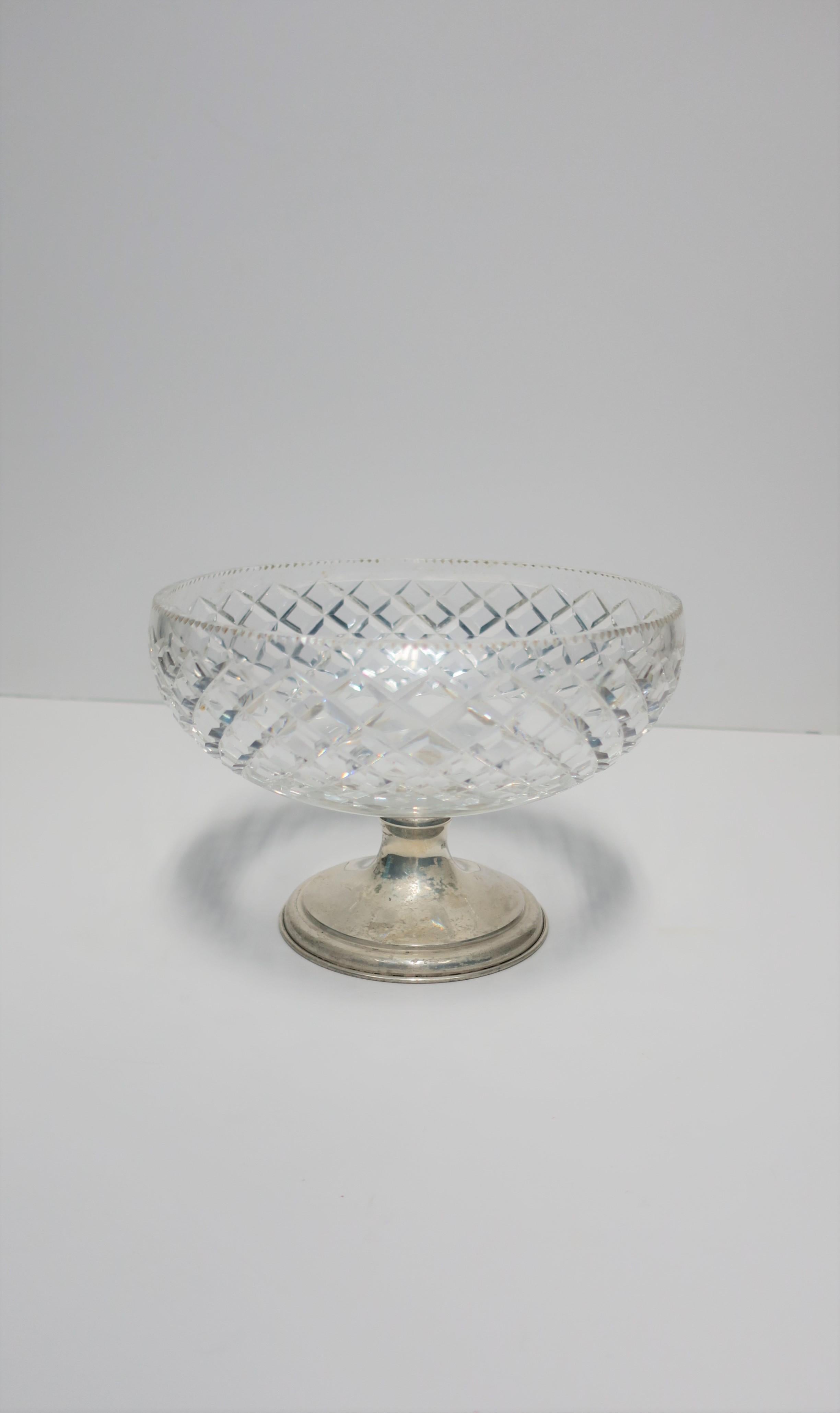 silver compote bowl