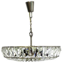 Midcentury Crystal Chandelier from Bakalowits & Söhne, 1960s