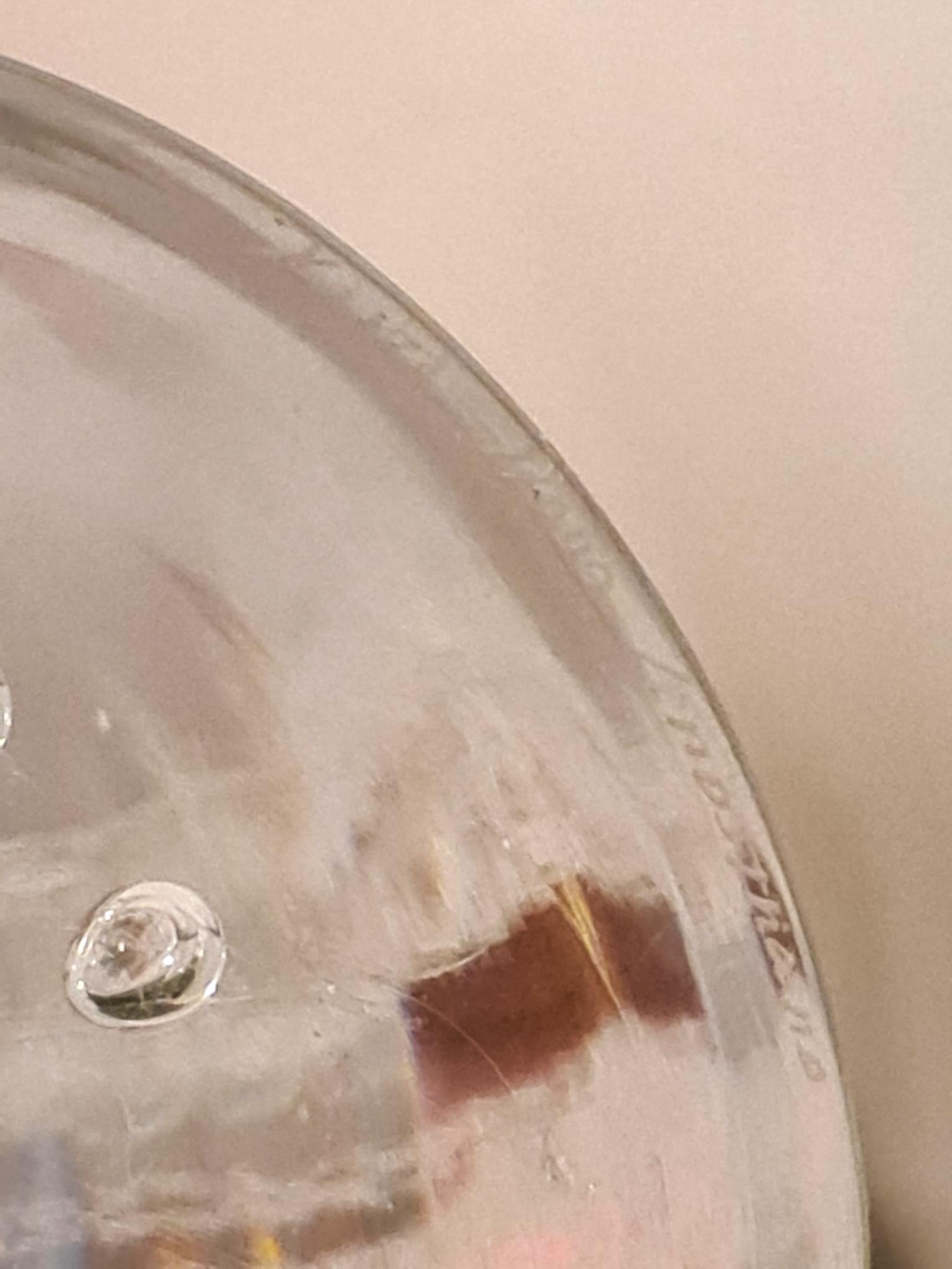 Lámpara de sobremesa de cristal de mediados de siglo by Vicke Lindstrand Kosta, Suecia Vidrio artístico en venta