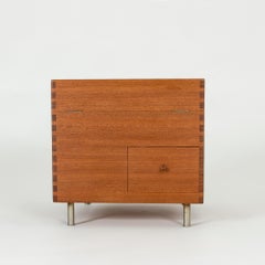 Midcentury Cubical Bar Table by Hans J. Wegner
