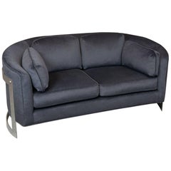 Midcentury Curved Sofa by Milo Baughman