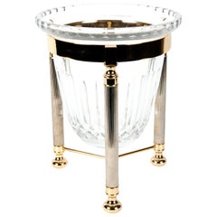 Vintage Midcentury Cut Crystal Champagne Cooler