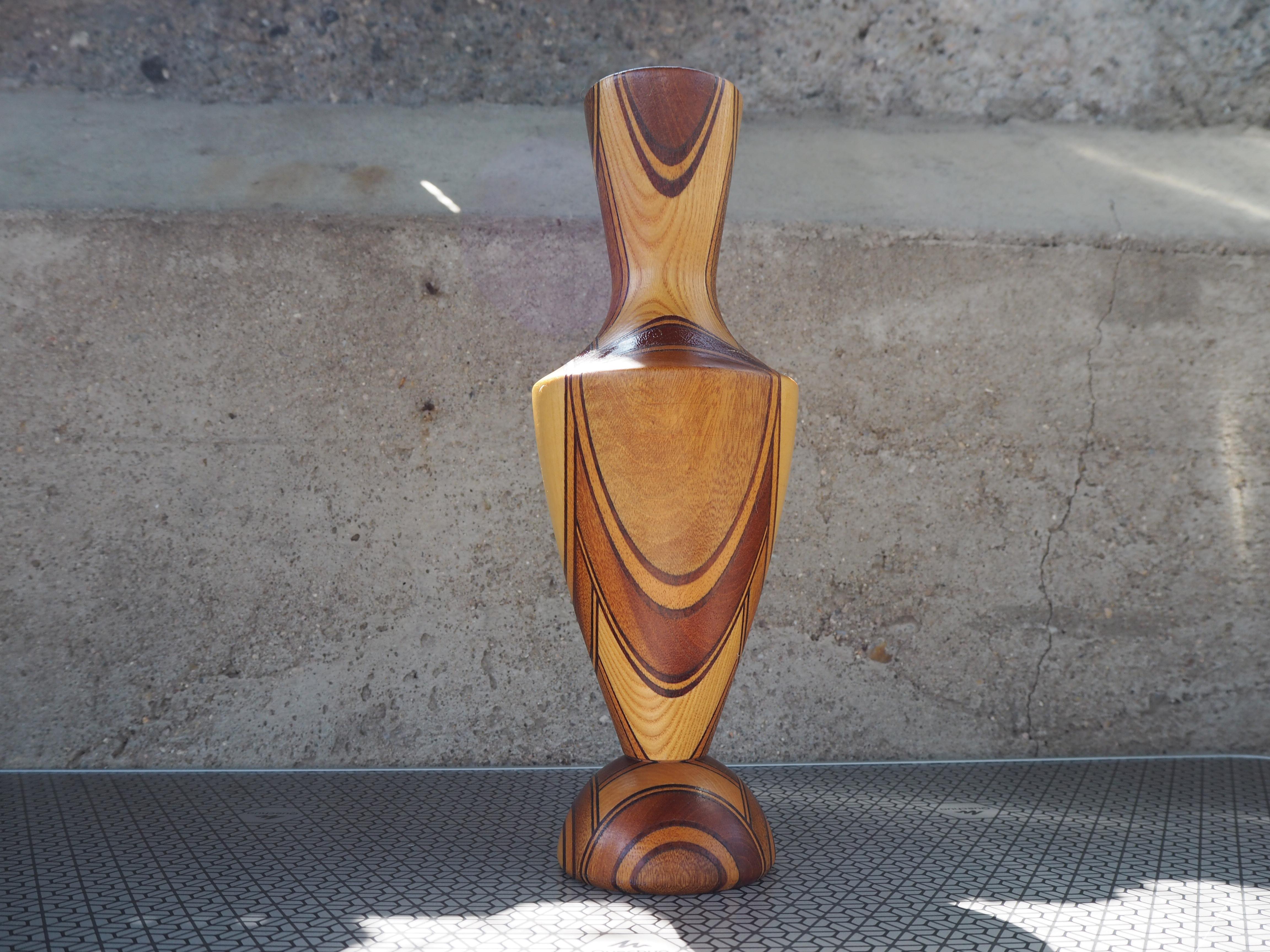 European Midcentury Czechoslovakia Vase, 1960s For Sale