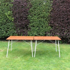 Midcentury Daneline Danish Garden Folding table 1960