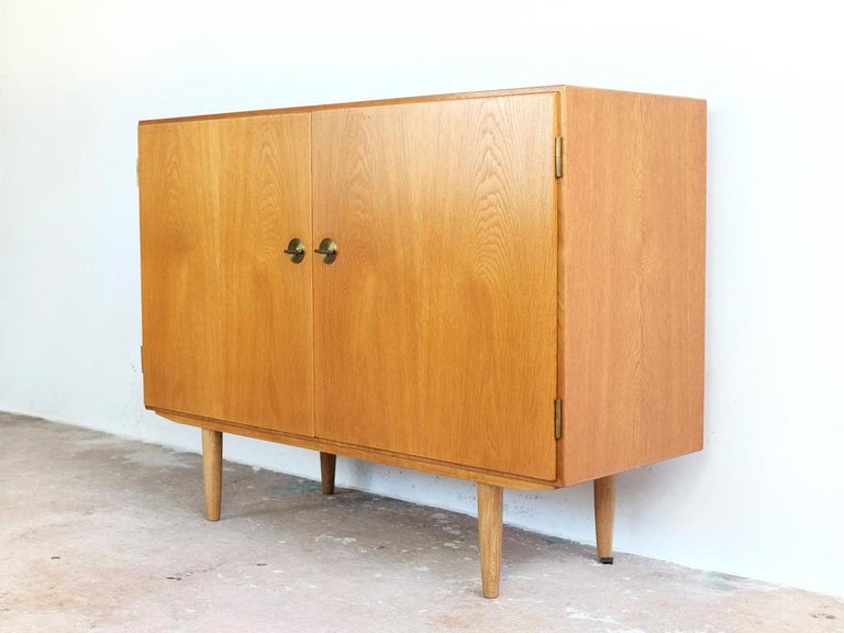 Midcentury Danish Cabinet in Oak by Børge Mogensen for FDB ...