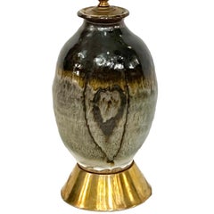Midcentury Danish Ceramic Lamp