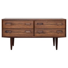 Midcentury Danish Chest of 2x2 Drawers in Rosewood by Hundevad, 1960s