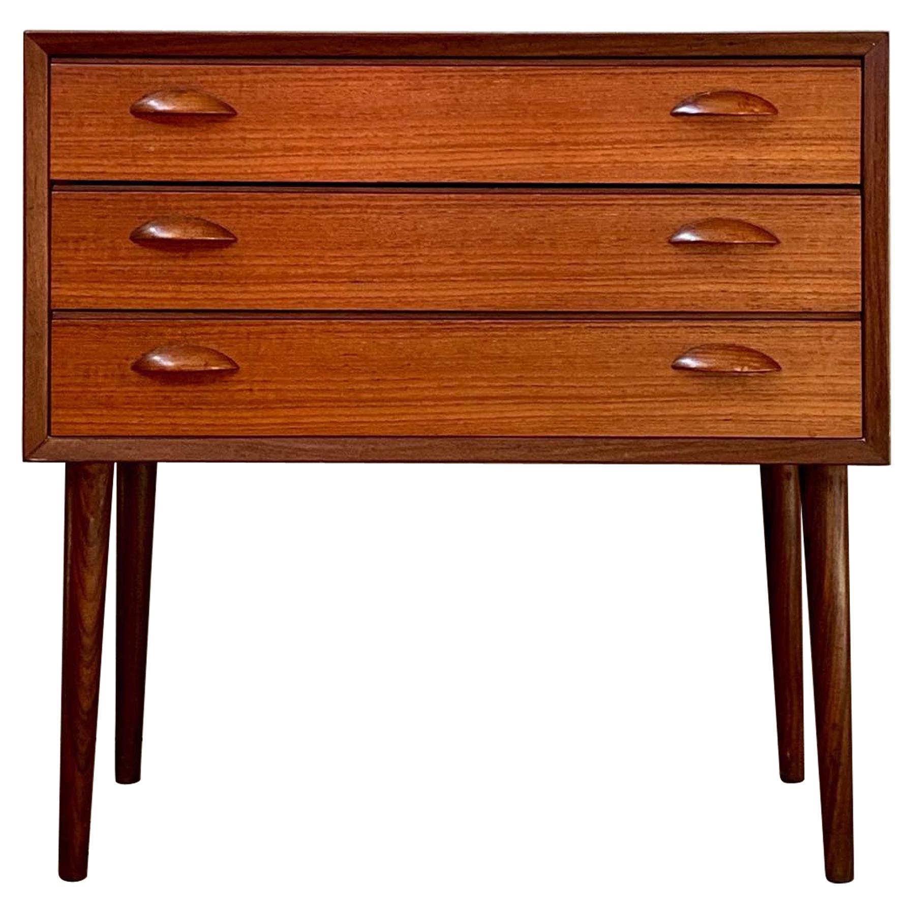 Midcentury Danish Chest of Drawers, 1960s For Sale