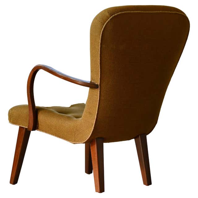 Homecrest Black Leather Clam Shell Lounge Chairs at 1stDibs | clamshell ...