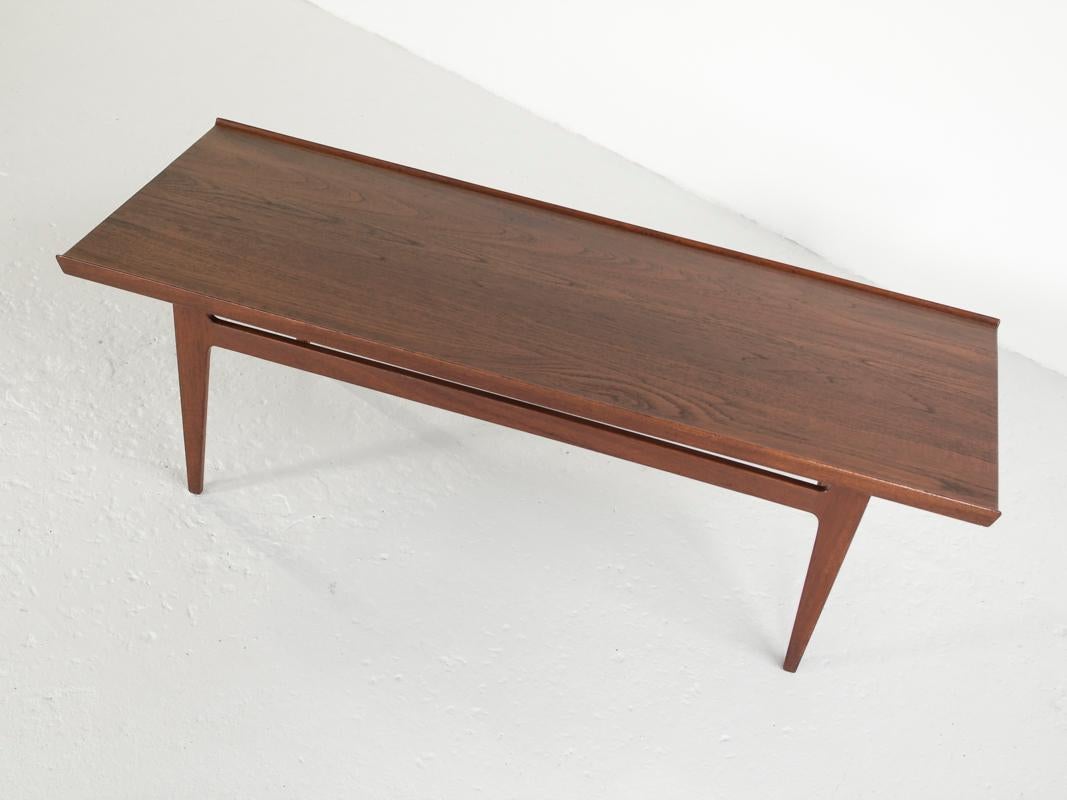 Midcentury Danish Coffee Table in Teak by Finn Juhl for France & Søn, 1960s 2