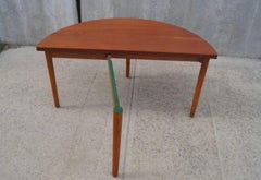 Midcentury Danish Console & dinning Table in Teak by Poul Volther for Frem Røjle