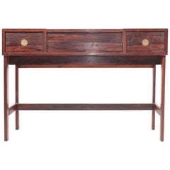 Midcentury Danish Design Dressing Table in Rosewood Designed by Dyrlund, 1960s