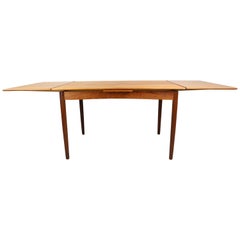 Midcentury Danish Design Extendable Dining Table