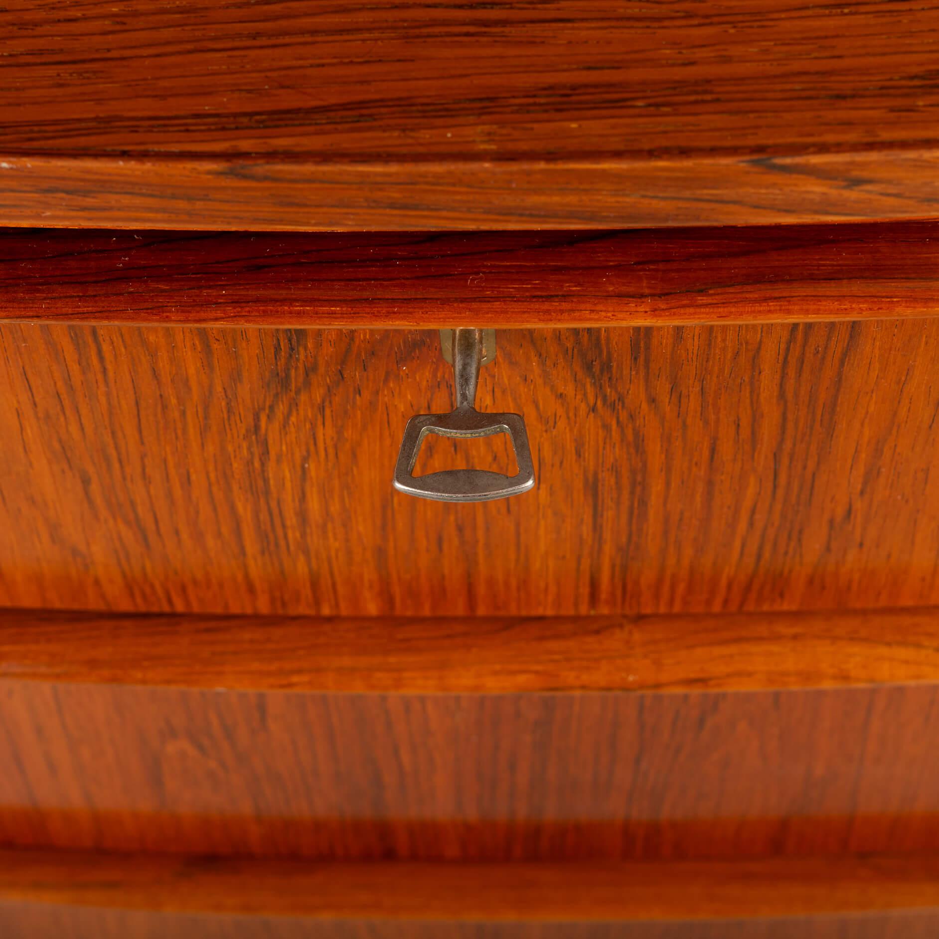 Secrétaire in palissandro di design danese del Medioevo, anni '60 in vendita 2