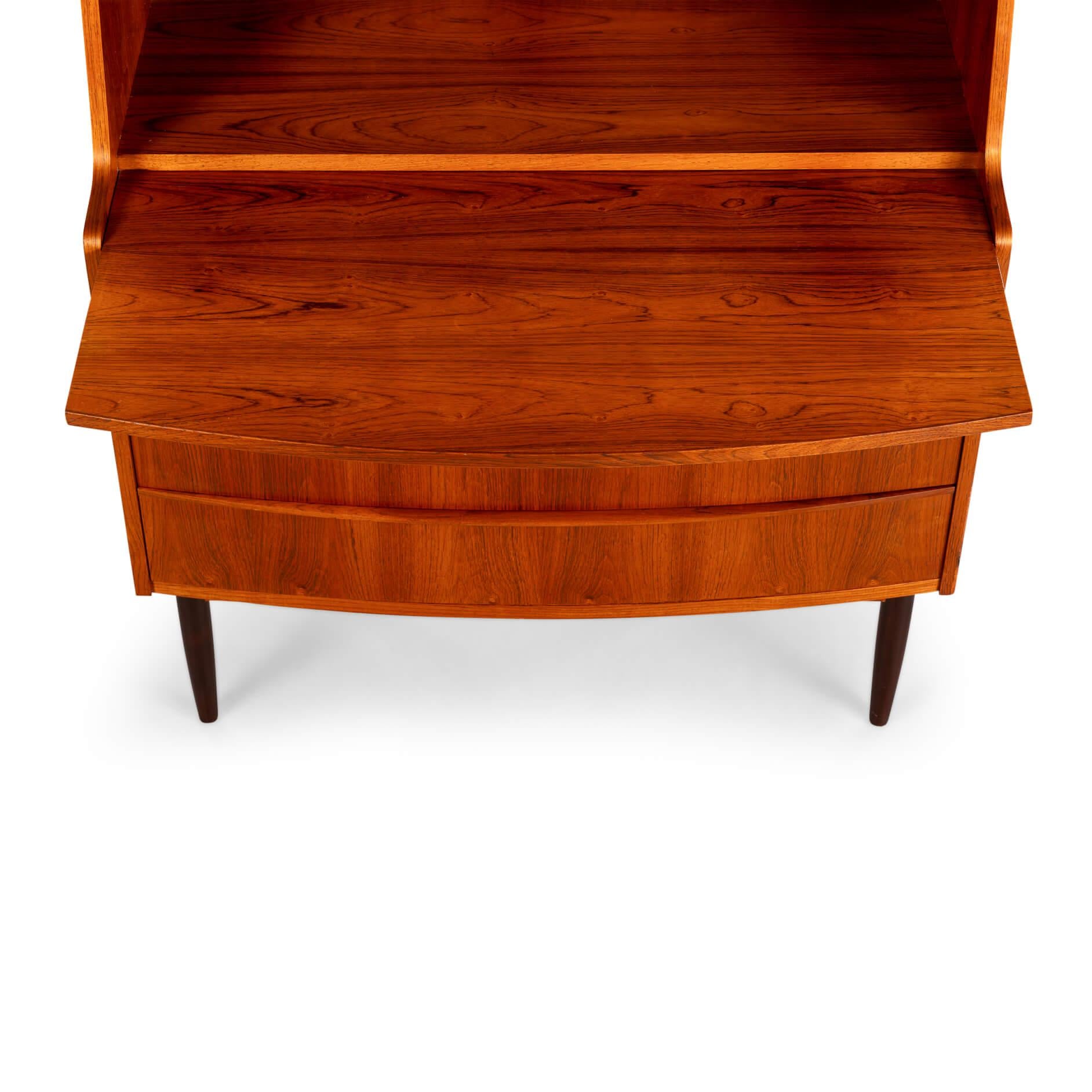 Danese Secrétaire in palissandro di design danese del Medioevo, anni '60 in vendita