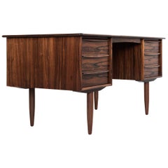 Midcentury Danish Desk in Rosewood, 1960s