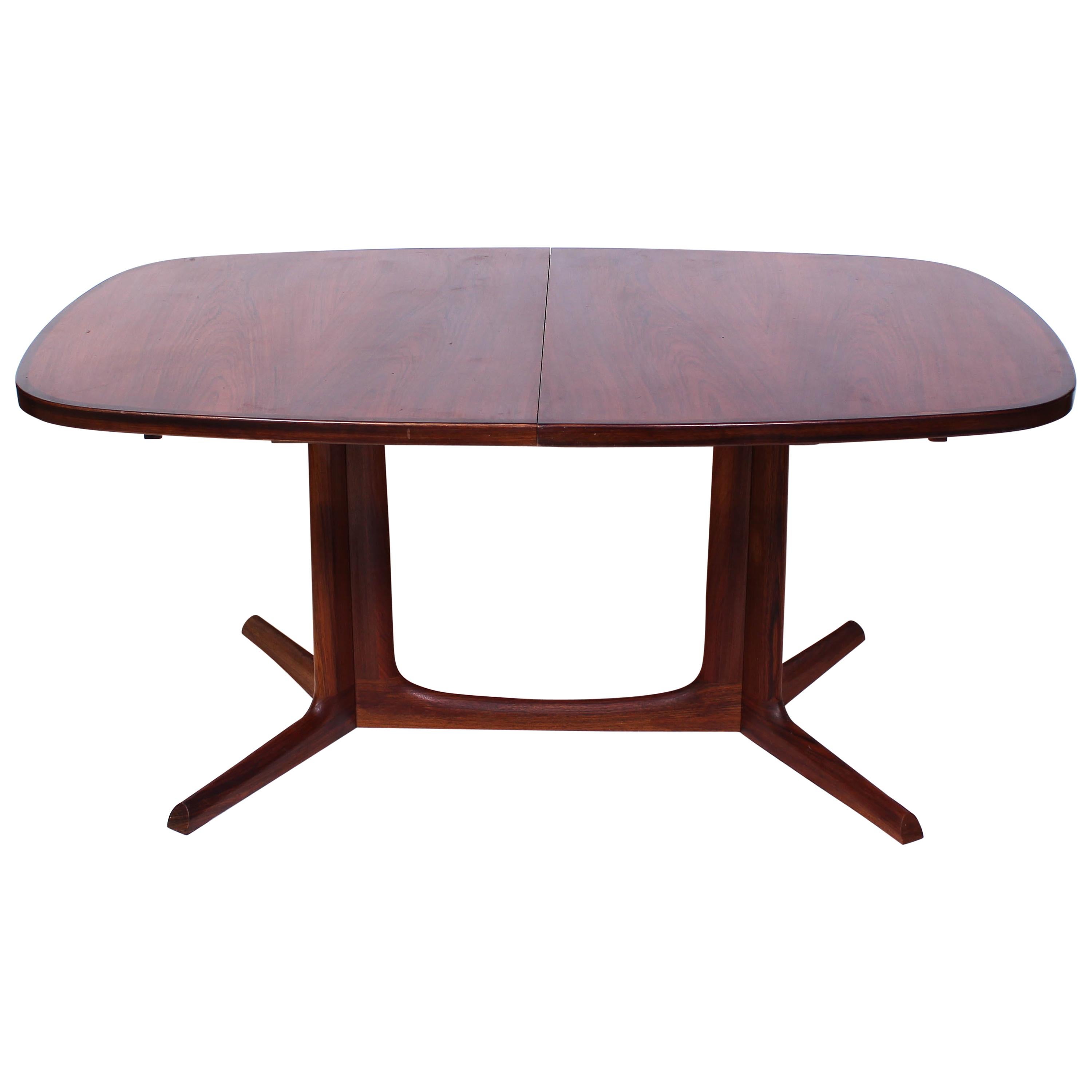 Midcentury Danish Dining Table, Gudme Møbelfabrik, Attributed to Niels O. Møller For Sale