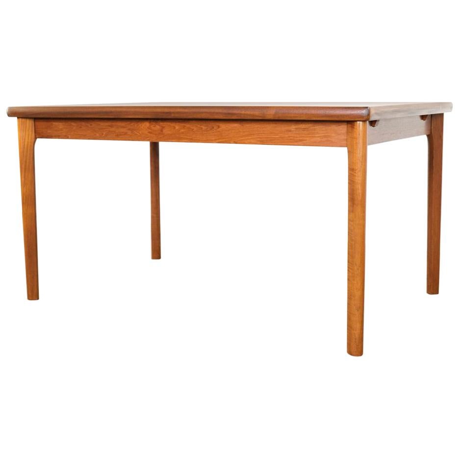 Midcentury Danish Dining Table in Teak by Henning Kjaernulf for Vejle