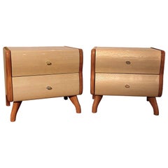 Midcentury Danish End Tables Pair