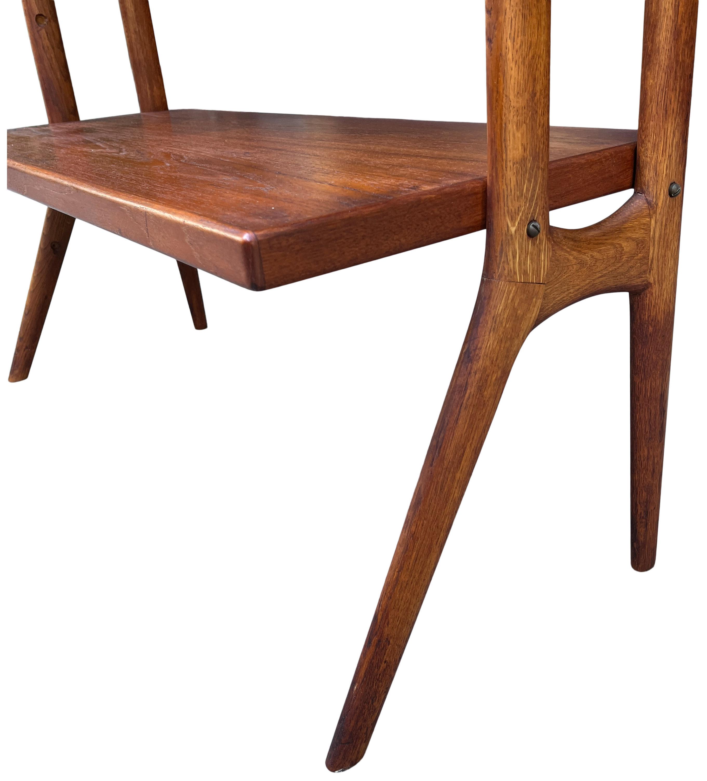 Mid-Century Danish Freestanding Teak Bookshelf Wall Unit, Kurt Ostervig 1