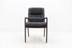 Midcentury Danish Leather Armchair, 1960s