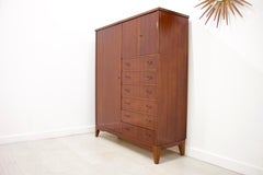 Midcentury Danish Linen Cabinet or Tallboy