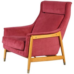 Midcentury Danish Lounge Chair, 1960s