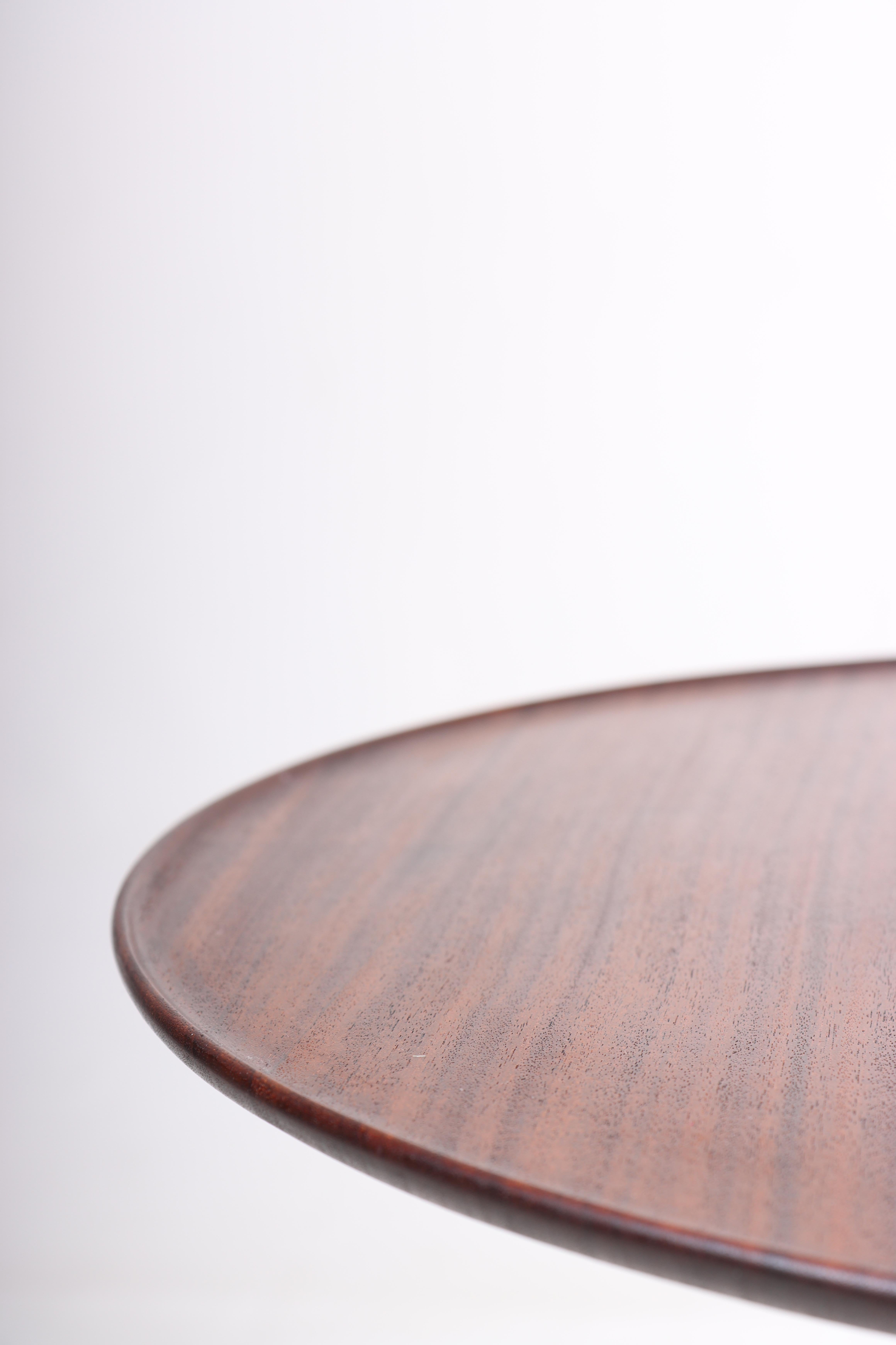 Mid-20th Century Midcentury Danish Low Table, Solid Mahogany by Cabinetmaker Frits Henningsen For Sale