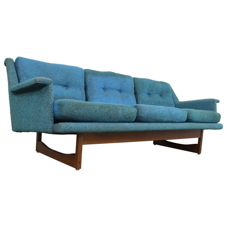 Midcentury Danish Modern Adrian, 3 Cushion Sofa