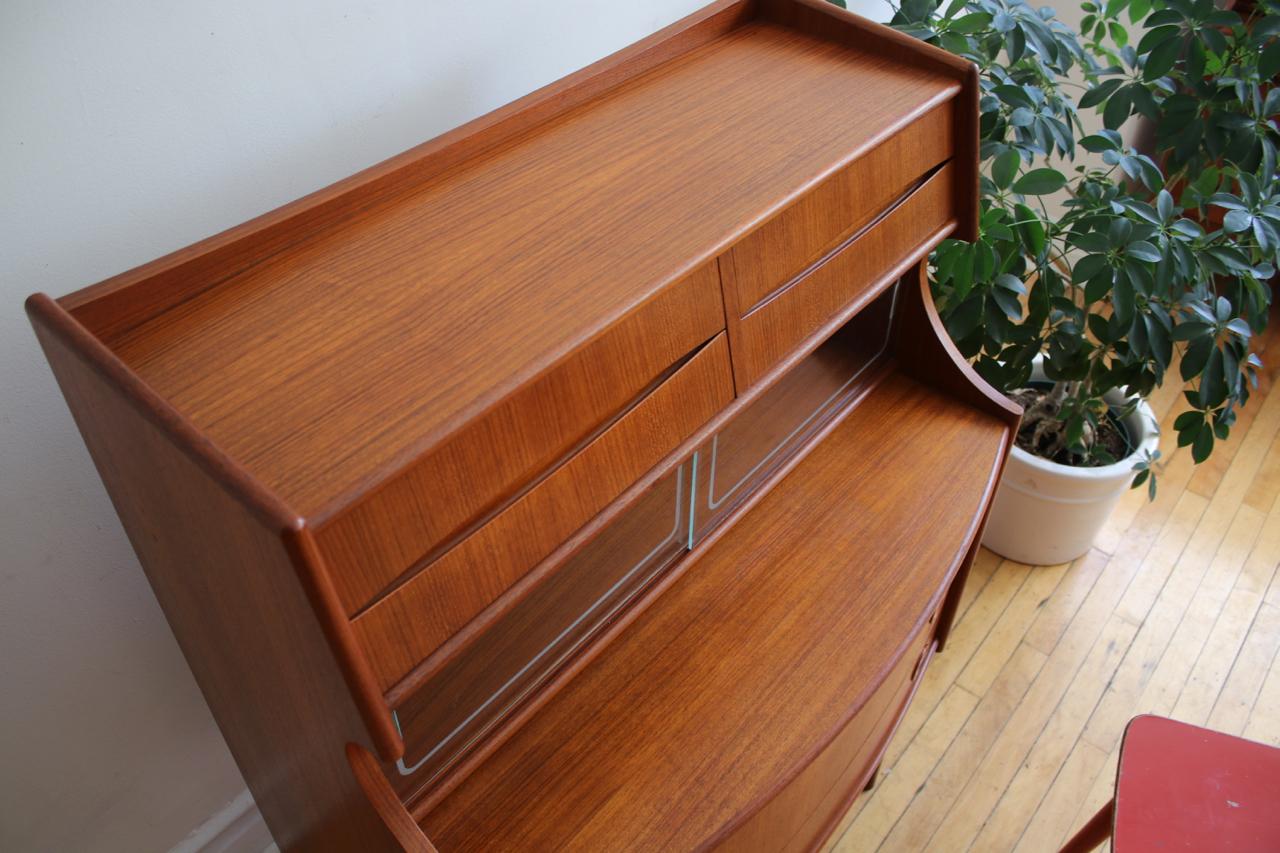 Midcentury Danish Modern Arne Vodder Secretary Desk 10