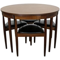 Midcentury Danish Modern Hans Olsen Roundette Dining Set en teck