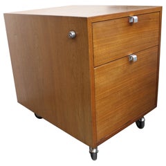 Midcentury Danish Modern Herman Miller George Nelson CSS File Cabinet on Wheels