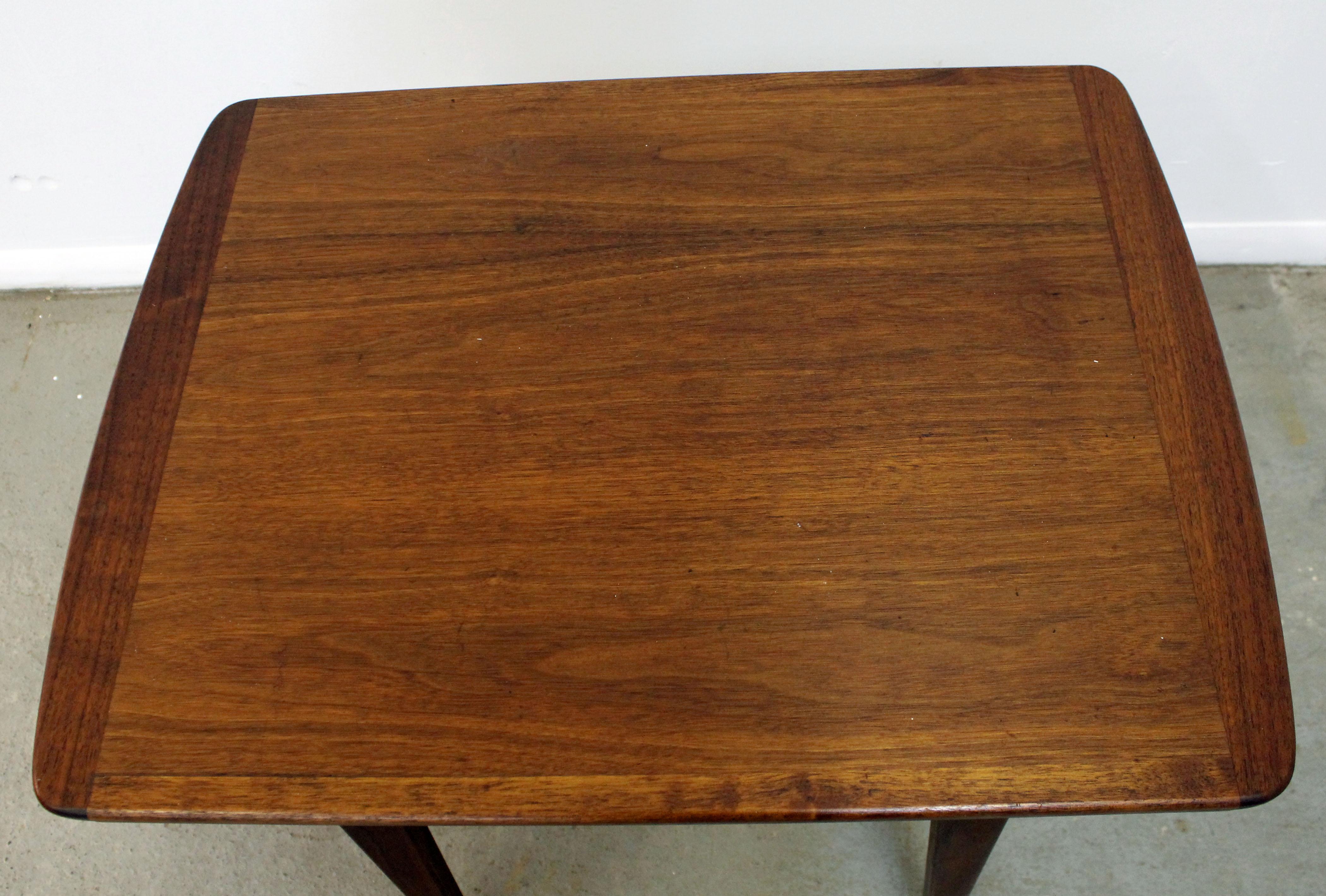 20th Century Midcentury Danish Modern Jens Risom  End Table