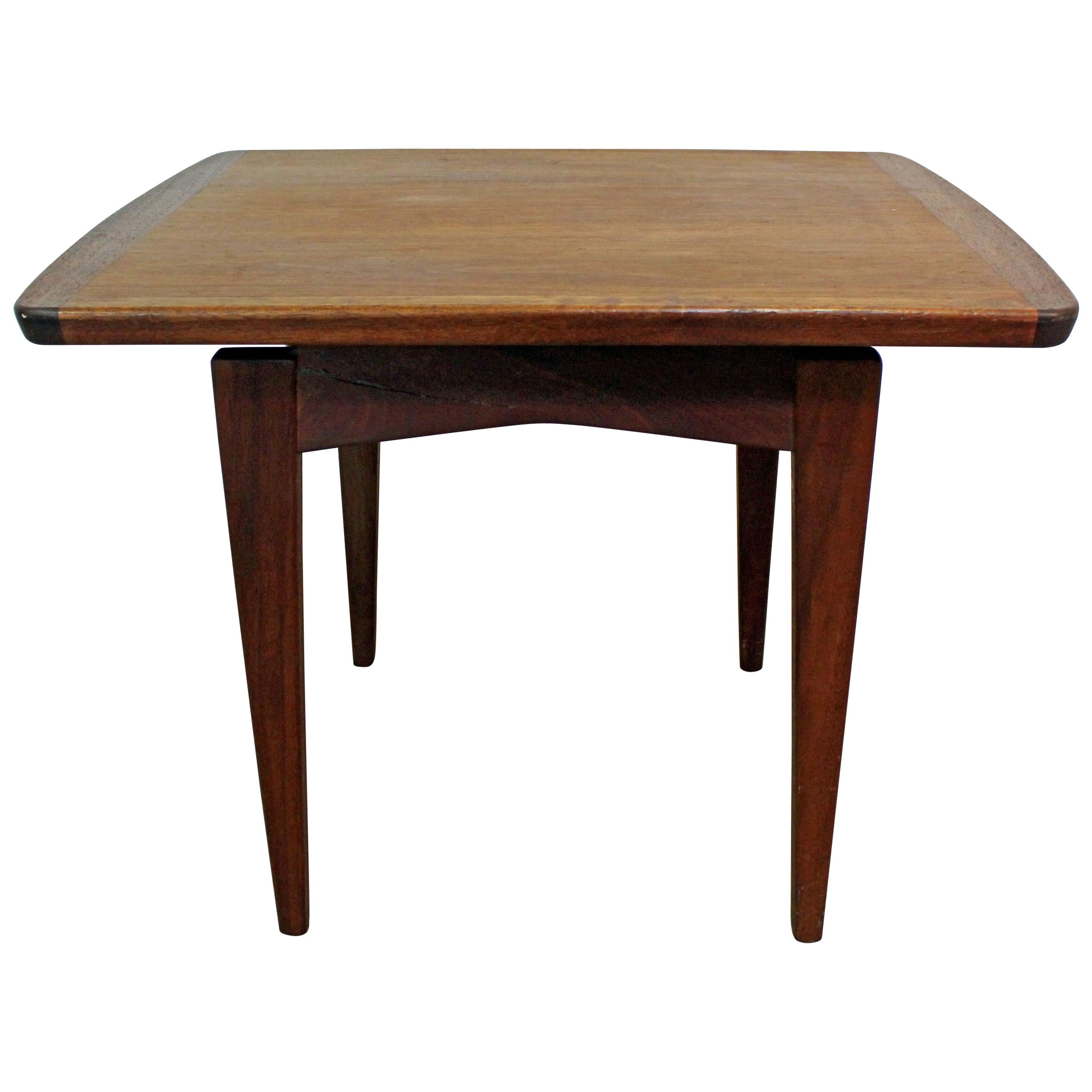 Midcentury Danish Modern Jens Risom  End Table