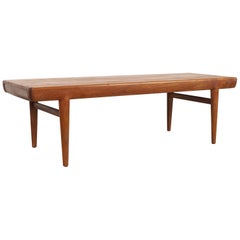 Midcentury Danish Modern Johannes Andersen Teak Extension Coffee Table, 1960s