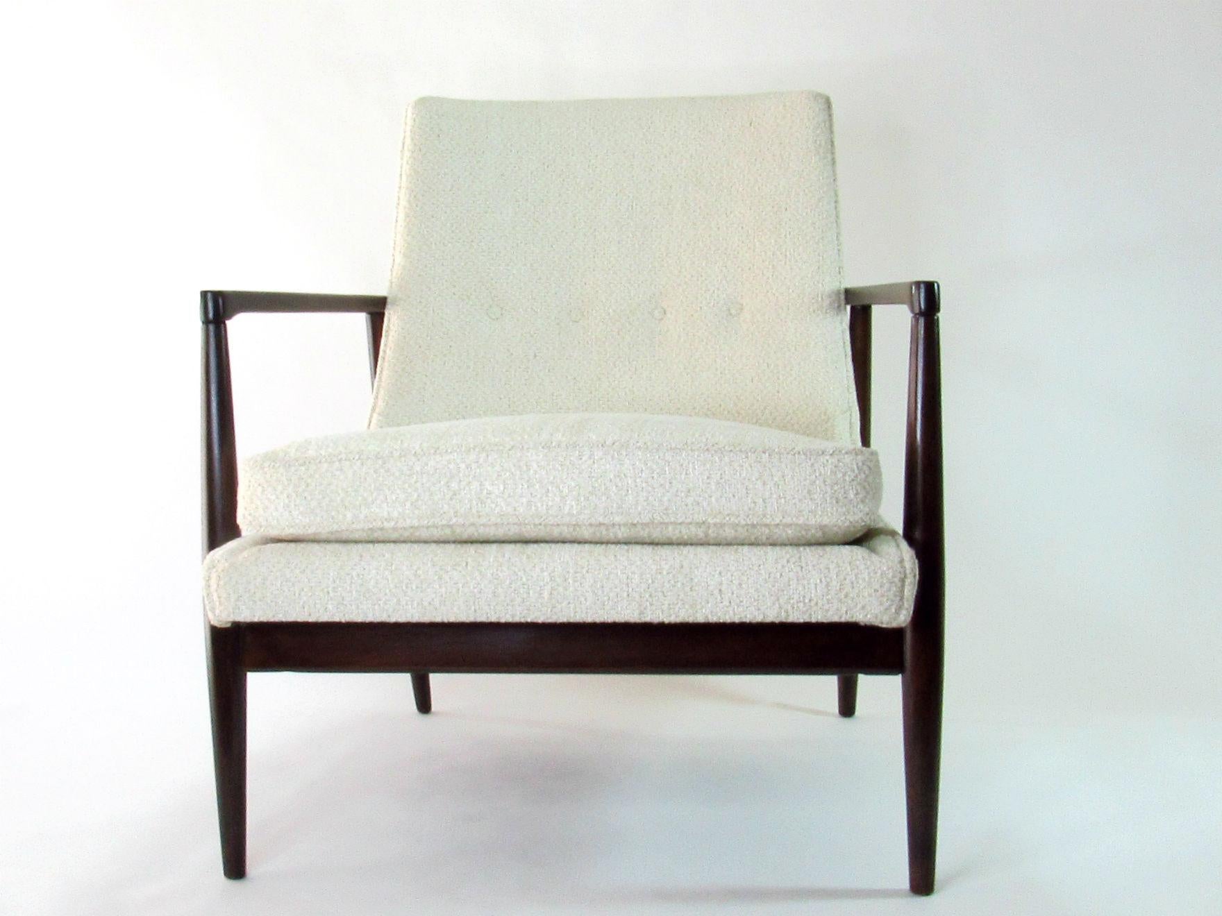 Danish Mid-Century Modern Lounge Chair  1