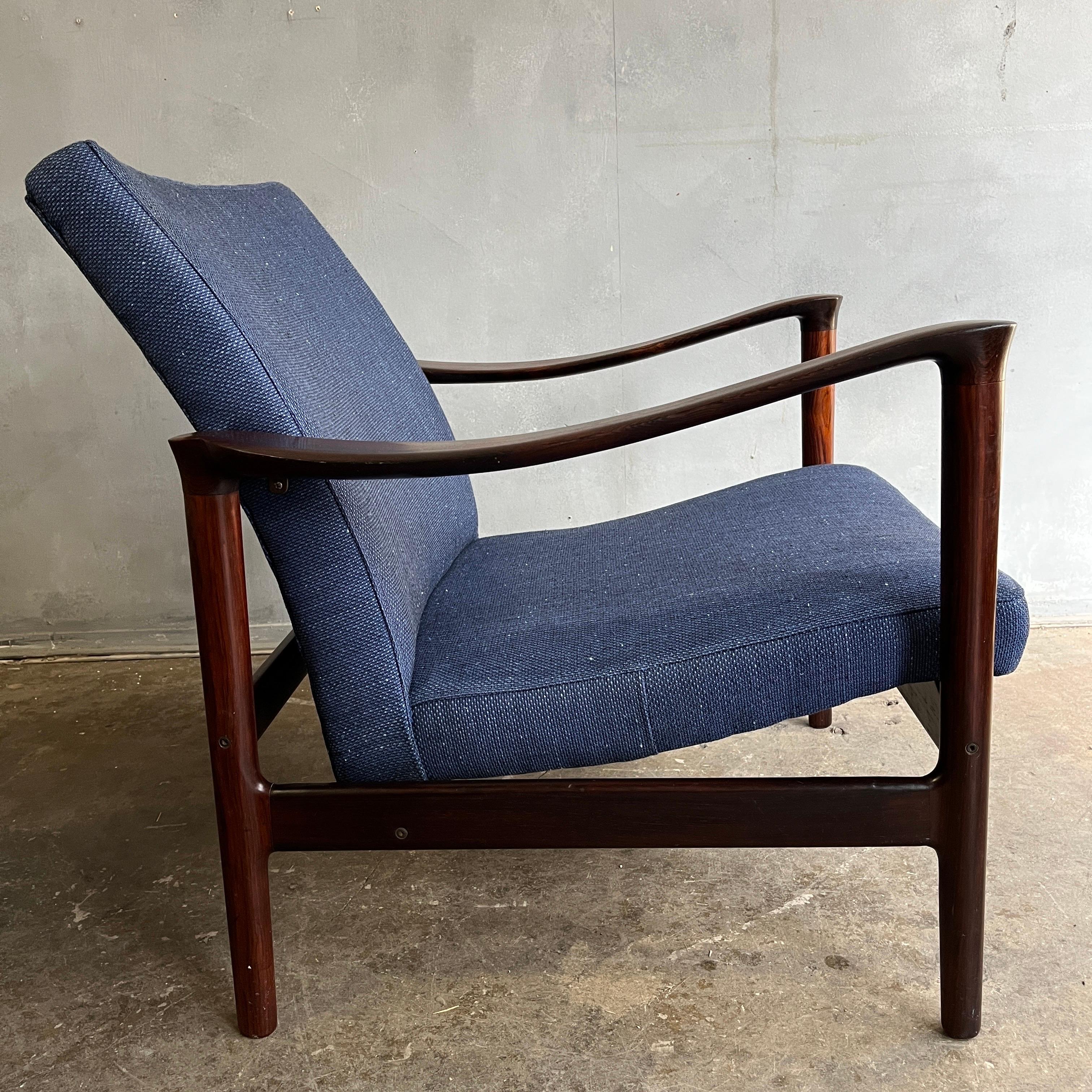 20th Century Midcentury Modern Lounge Chair in Rosewood by Torbjorn Afdal 