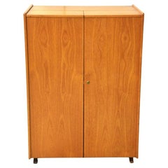 Midcentury Danish Modern Magic Box Desk in Teak by Mummenthaler & Meier