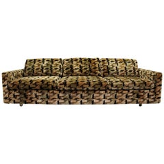Midcentury Danish Modern Milo Baughman for Selig Sofa