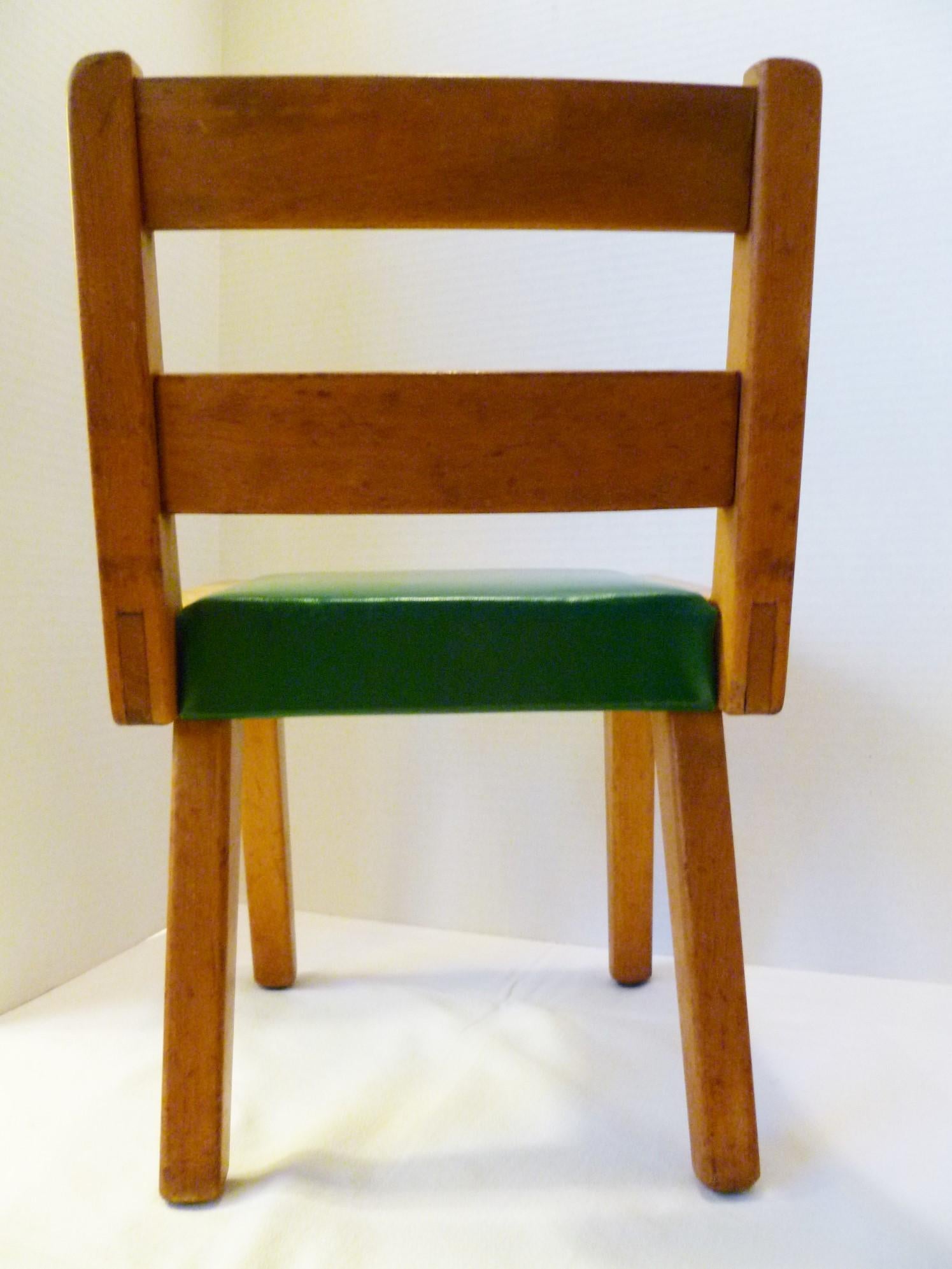 child wood chair