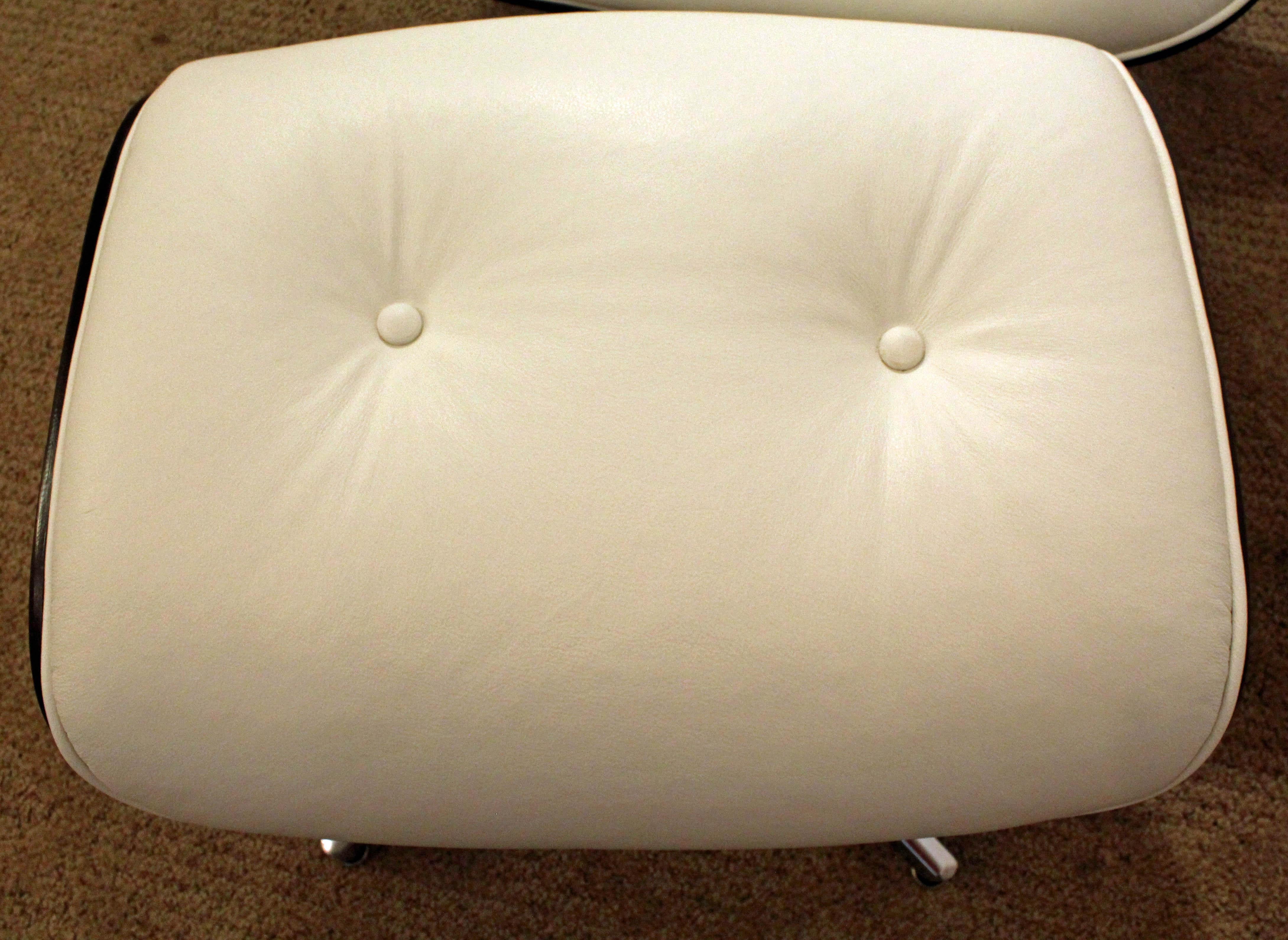 Midcentury Danish Modern Selig Eames Lounge Chair and Ottoman 1