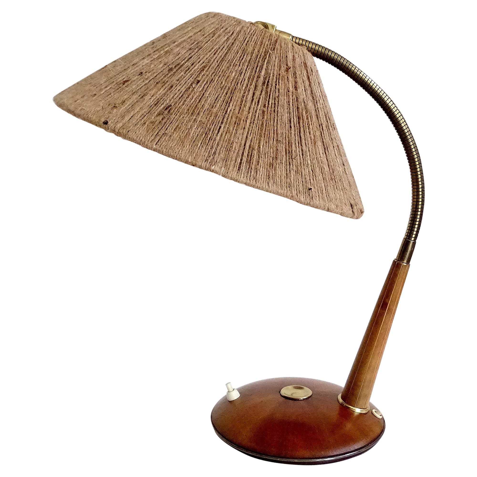 1960s Scandinavian Modern Table Lamp by Temde For Sale