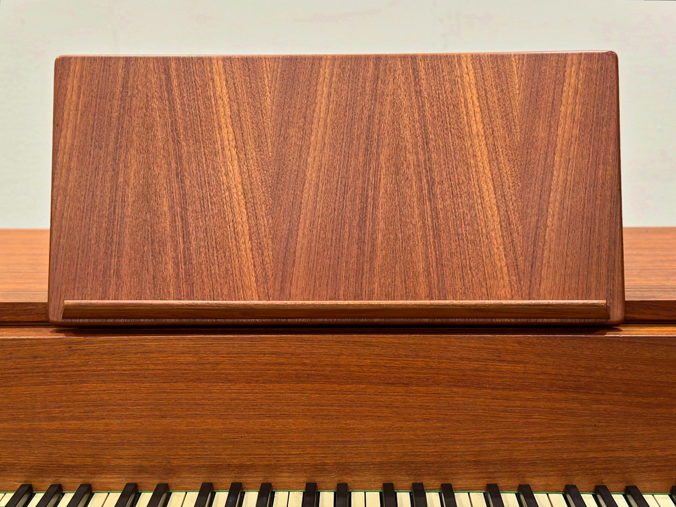 Midcentury Danish Modern Teak Pianette - Andreas Christensen - Hindsberg Dansk 7