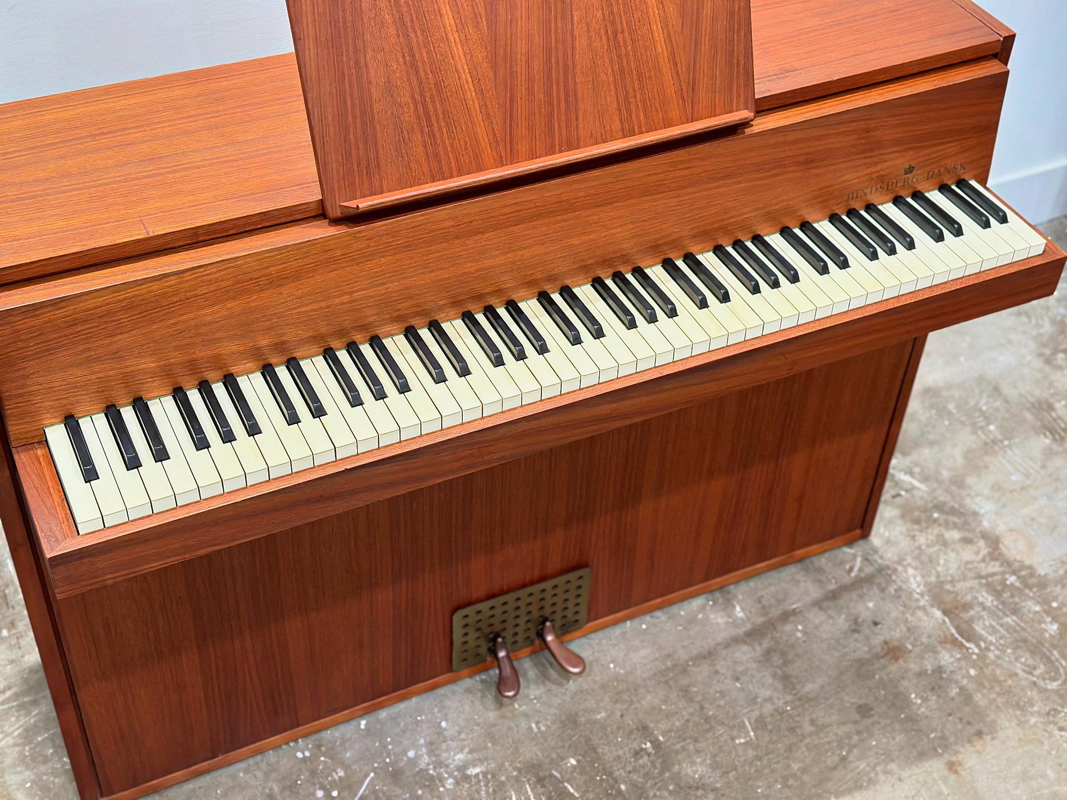 Midcentury Danish Modern Teak Pianette - Andreas Christensen - Hindsberg Dansk 10