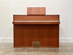 Midcentury Danish Modern Teak Pianette - Andreas Christensen - Hindsberg Dansk