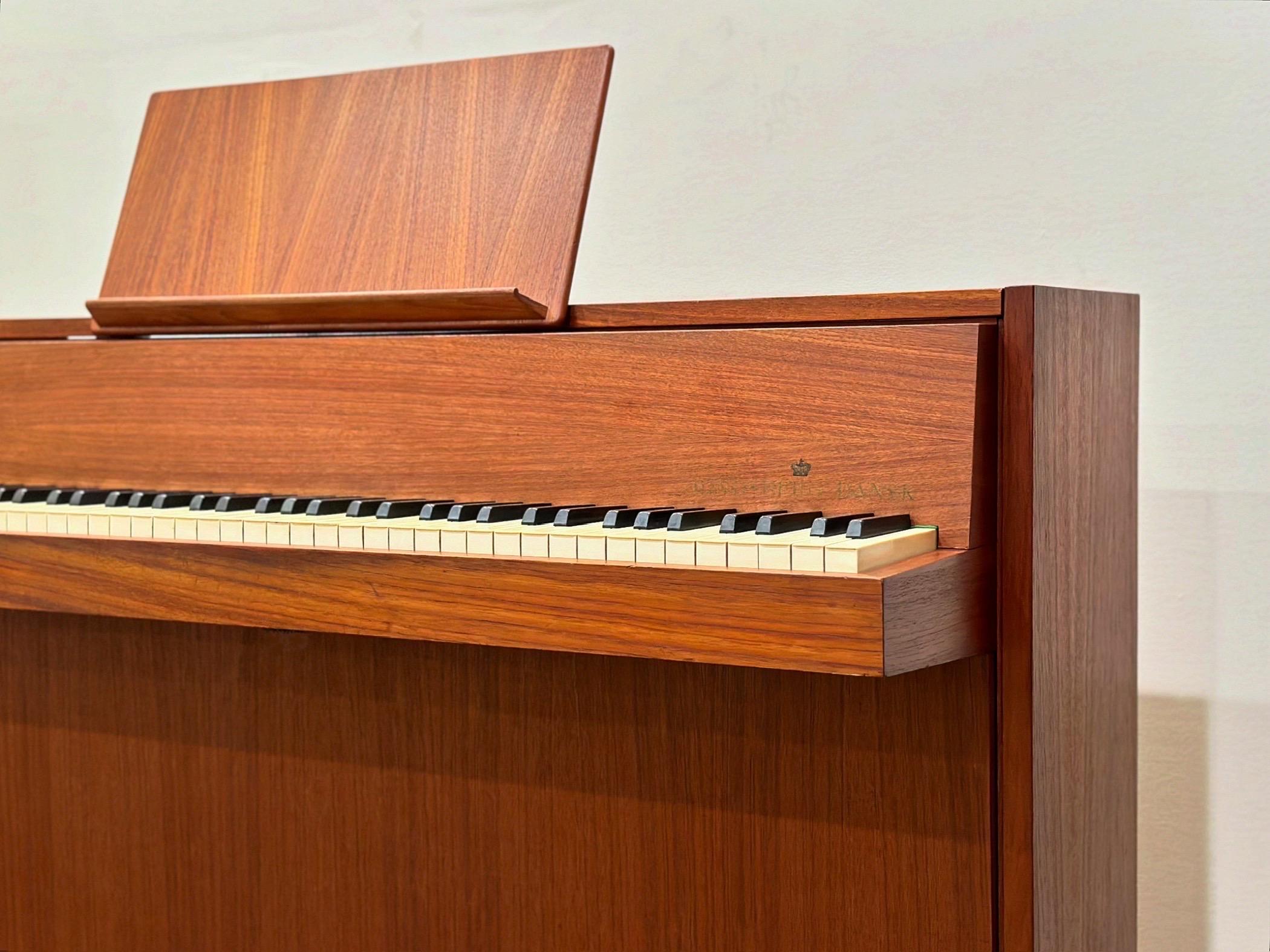 Mid-Century Modern Midcentury Danish Modern Teak Pianette - Andreas Christensen - Hindsberg Dansk