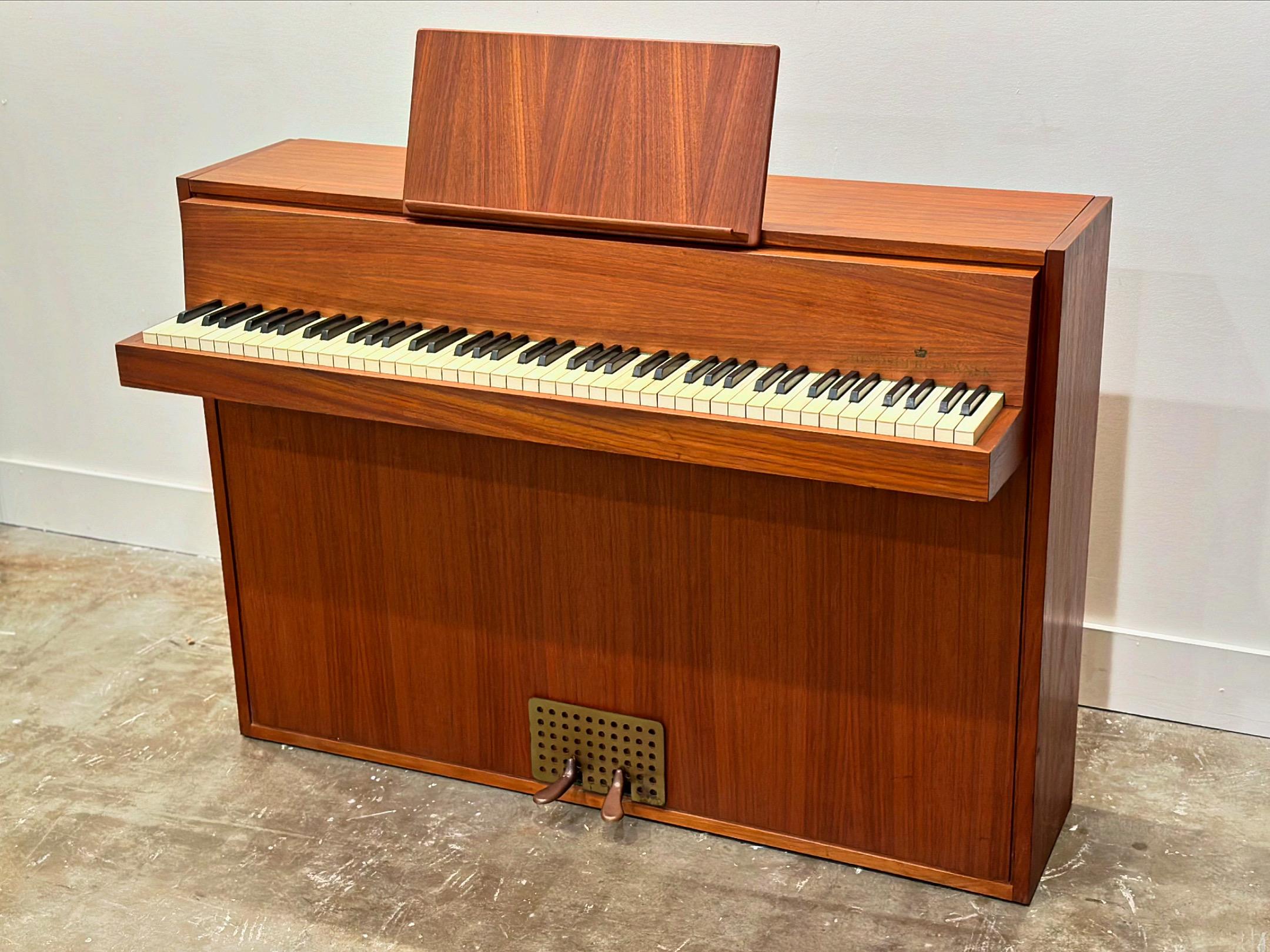 Midcentury Danish Modern Teak Pianette - Andreas Christensen - Hindsberg Dansk 1