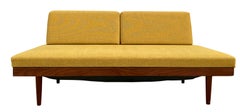 Mid-Century Danish Modern Teak Short Daybed von Edvard Kindt für Gustav Bahus